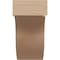 Ekena Millwork 3"W x 6"D x 6"H Classic Del Monte Rough Cedar Woodgrain TimberThane Corbel, Primed Tan CORUR03X06X06DELRCPR - alternate 4